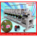 Industrial 8 Head Computerized Embroidery Machine for Garmetn Hat Embroidery